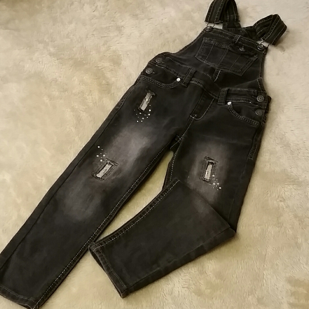 Girls Jordache overalls Size 4-5 - Picture 2 of 8